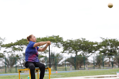 Hai vận động viên Việt Nam giành vàng Para Games 12 dù trước đó bị loại - Ảnh 1. Hai vận động viên Việt Nam giành vàng Para Games 12 dù trước đó bị loại - Ảnh 1.