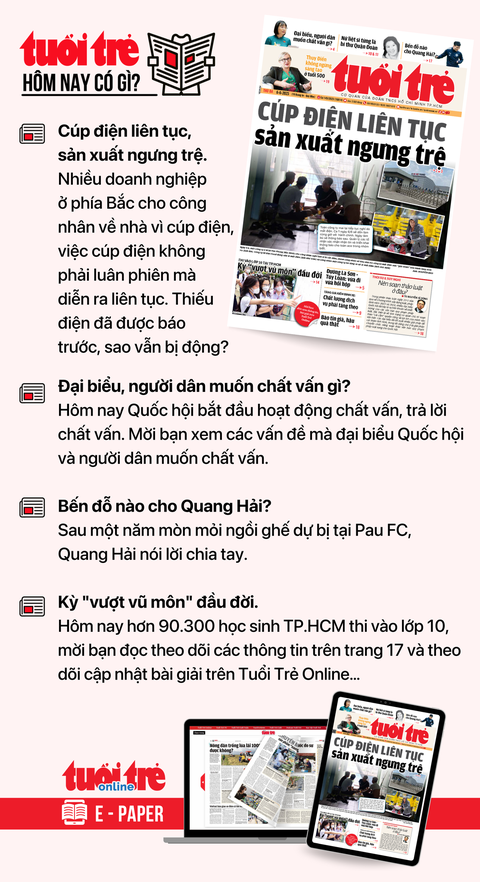 Tin tức sáng 6-6: Quốc hội bắt đầu chất vấn 4 bộ trưởng; Hàng không săn phi công, tiếp viên - Ảnh 6. Tin tức sáng 6-6: Quốc hội bắt đầu chất vấn 4 bộ trưởng; Hàng không săn phi công, tiếp viên - Ảnh 6.