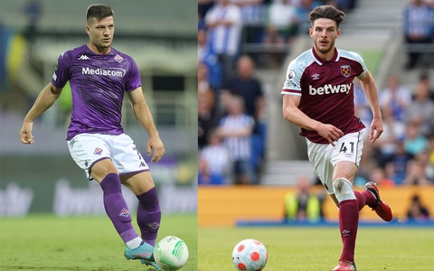 Chung kết Europa Conference League: Danh hiệu gọi tên ai? - Ảnh 1. Fiorentina (trái) vàWest Ham, ai sẽđăng quang EuropaConference? - Ảnh: Reuters