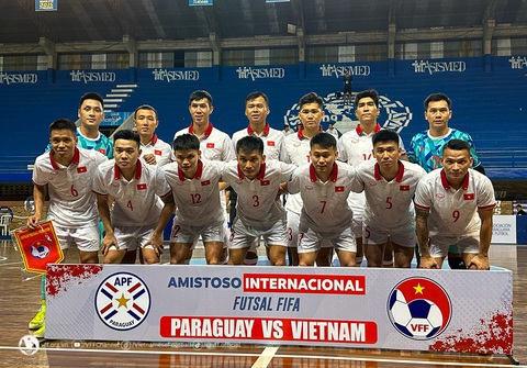 Đội tuyển futsal Việt Nam hòa kịch tính Paraguay - Ảnh 2. Đội tuyển futsal Việt Nam hòa kịch tính Paraguay - Ảnh 2.