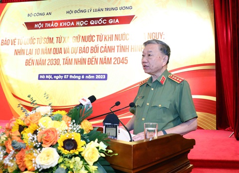 Bộ trưởng Tô Lâm - Ảnh: TTXVN Bộ trưởng Bộ Công an Tô Lâm - Ảnh: TTXVN