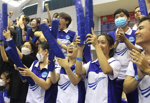 Làm mới môi trường rèn luyện - Ảnh 1. Với các hoạt động có sức hút đông đảo sinh viên, việc tích lũy điểm rèn luyện không làm khó các bạn - Ảnh: C.TRIỆU