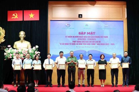 Bộ Công an phát động giải báo chí - Ảnh 2. Bộ Công an phát động giải báo chí - Ảnh 2.