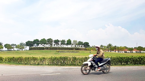 Đề nghị kiểm tra dấu hiệu vi phạm của Ban thường vụ Huyện ủy Nhơn Trạch - Ảnh 1. Dự án Đông Sài Gòn của Công ty cổ phần đầu tư Nhơn Trạch là một trong nhiều dự án đất đai có sai phạm tại Nhơn Trạch - Ảnh: H.M.