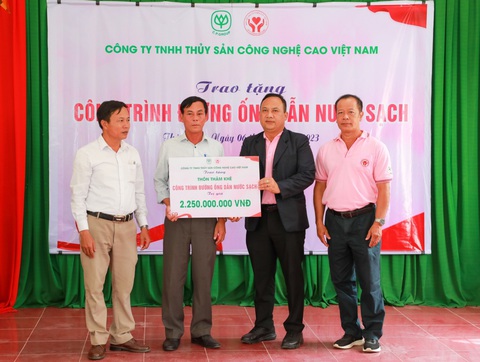 AAVN mang nước sạch về thôn Thâm Khê, tỉnh Quảng Trị - Ảnh 1. AAVN mang nước sạch về thôn Thâm Khê, tỉnh Quảng Trị - Ảnh 1.