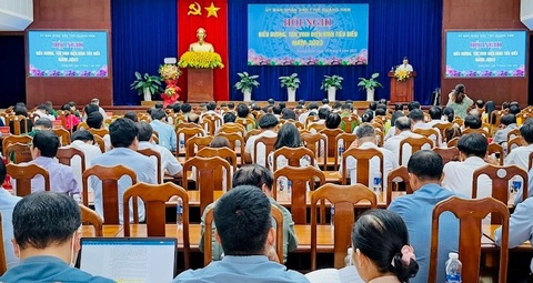 Thủy điện Sông Bung vinh dự được nhận bằng khen của tỉnh Quảng Nam - Ảnh 1. Toàn cảnh hội nghị