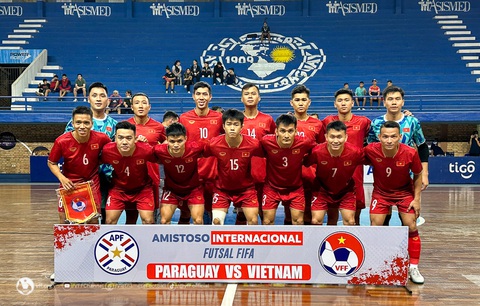 Tuyển futsal Việt Nam thua Paraguay trước khi sang Argentina - Ảnh 2. Tuyển futsal Việt Nam thua Paraguay trước khi sang Argentina - Ảnh 2.