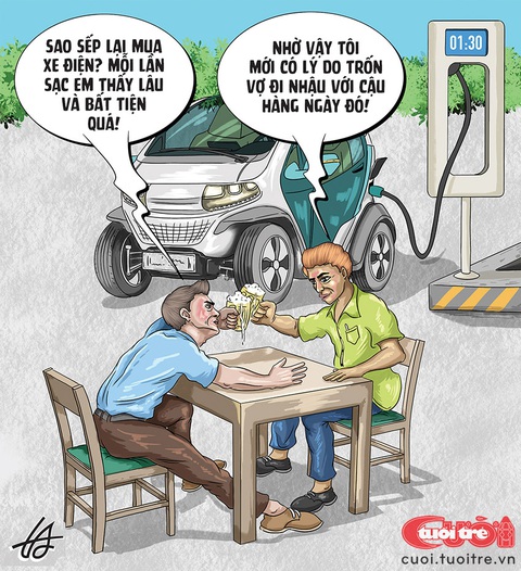 Vì sao sếp tôi mua ô tô điện? - Ảnh 1. Vì sao sếp tôi mua ô tô điện? - Ảnh 1.
