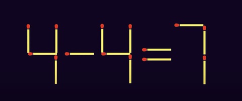 Thử tài IQ: Di chuyển hai que diêm để phép tính 0+7=6 thành đúng - Ảnh 7.