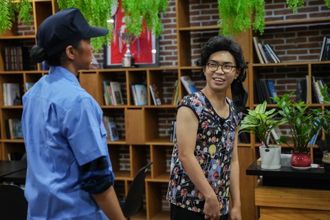 Minh Dự song kiếm hợp bích cùng HHen Niê để chọc cười khán giả - Ảnh 3. Minh Dự song kiếm hợp bích cùng HHen Niê để chọc cười khán giả - Ảnh 3.