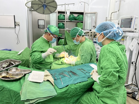 Phẫu thuật khẩn cứu bàn tay bị máy cưa nghiền nát - Ảnh 1. Phẫu thuật khẩn cứu bàn tay bị máy cưa nghiền nát - Ảnh 1.