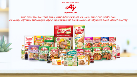 Cơ hội trúng 100 chỉ vàng khi mua hạt nêm Aji-ngon® - Ảnh 4. Ajinomoto Việt Nam sản xuất đa dạng sản phẩm gia vị, thực phẩm, đồ uống