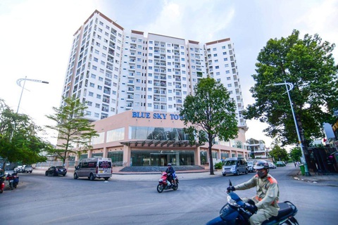 Tin tức sáng 10-7: Giá điện cao điểm có thể bằng 248% trung bình; Gỡ vướng 121 dự án bất động sản - Ảnh 2. Nhà ở xã hội HQC Bình Trưng Đông, TP Thủ Đức, TP.HCM - Ảnh: QUANG ĐỊNH