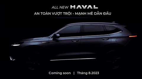 Mẫu xe SUV Haval nhập khẩu nguyên chiếc từ Thái Lan sắp trình làng - Ảnh 1. Haval H6 Hybrid sẽ được trình làng vào tháng 8 tới đây