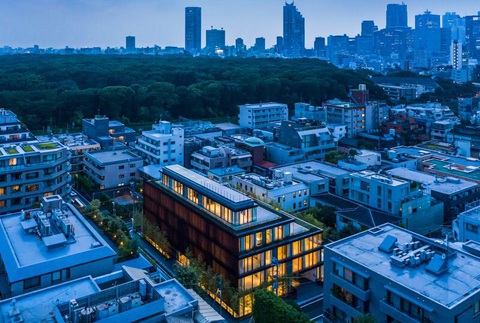 Giới siêu giàu đang 'chộp' lấy những căn hộ siêu sang ở Tokyo - Ảnh 1. Dự án Kita được kiến trúc sư Kengo Kuma thiết kế - Ảnh: WESTBANK CORP.