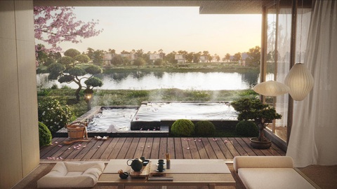 Ecovillage Saigon River biểu tượng nghỉ dưỡng 6 sao - Ảnh 9. Sống tận hưởng tại Ecovillage SaiGon River với khoáng nóng dẫn vào từng căn biệt thự