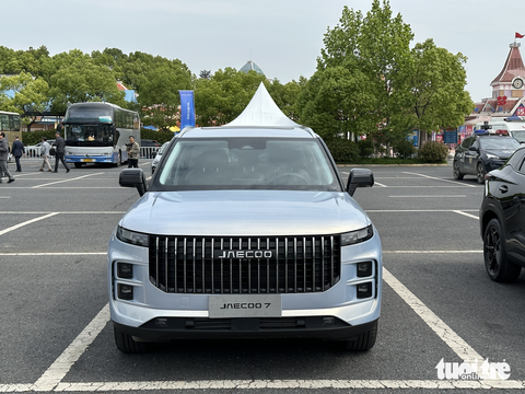 Xe Trung Quốc Omoda và Jaecoo về Việt Nam trong tháng 8, đủ hạng để đấu Civic, CR-V - Ảnh 5. Jaecoo 7 là mẫu xe tương đối bí ẩn - Ảnh: ĐĂNG VIỆT