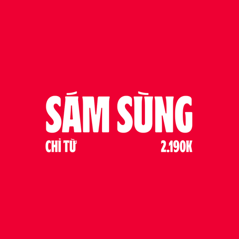 Loạt logo 'đu trend' Vinamilk khiến dân mạng cười bò - Ảnh 9. Samsung chắc cũng phải phát thét với "Sám Sùng".