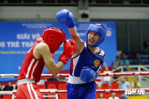 Giải vô địch boxing trẻ toàn quốc 2023 diễn ra từ ngày 11 đến 24-7 tại nhà thi đấu Trung tâm Văn hóa Thể thao quận Gò Vấp, TP.HCM - Ảnh: HOÀNG TÙNG Giải vô địch boxing trẻ toàn quốc 2023 diễn ra từ ngày 11 đến 24-7 tại nhà thi đấu Trung tâm văn hóa thể thao quận Gò Vấp, TP.HCM - Ảnh: HOÀNG TÙNG