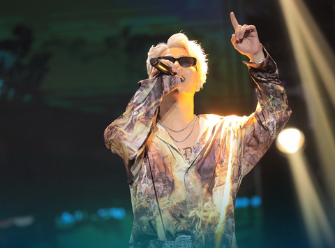 Thí sinh Rhyder trong Rap Việt - Ảnh: HTV2 Thí sinh Rhyder trong Rap Việt - Ảnh: HTV2