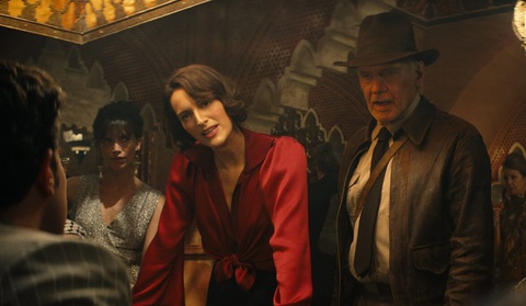 Sự xuống dốc của thương hiệu phim Disney - Ảnh 3. Indiana Jones and the Dial of Destiny chật vật tại phòng vé - Ảnh: Disney