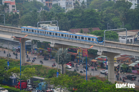 Dự án metro số 1 Bến Thành - Suối Tiên đang dần hoàn thiện song song với Xa lộ Hà Nội Dự án metro số 1 Bến Thành - Suối Tiên đang dần hoàn thiện song song với Xa lộ Hà Nội, nay là đường Võ Nguyên Giáp