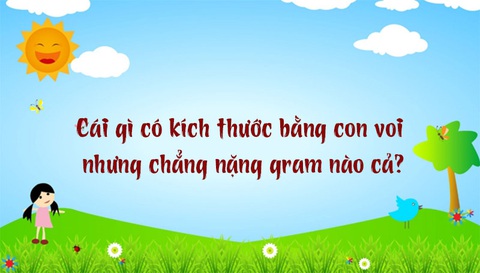 Câu đố hack não: Con gì mang được miếng gỗ lớn nhưng không mang được hòn sỏi? - Ảnh 10. Câu đố hack não: Con gì mang được miếng gỗ lớn nhưng không mang được hòn sỏi? - Ảnh 10.