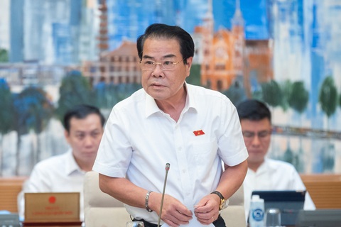 Tình trạng 'đại cử tri, cử tri chuyên nghiệp, đại biểu cử tri” còn phổ biến - Ảnh 1. Ông Dương Thanh Bình, trưởng Ban Dân nguyện của Quốc hội - Ảnh: GIA HÂN