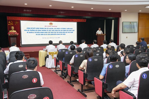 Công bố kết luận thanh tra cung cấp điện: EVN, PVN, TKV bị điểm tên, phải kiểm điểm - Ảnh 1. Bộ Công Thương công bố thanh tra về cung ứng điện - Ảnh: Moit.gov.vn