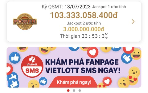 Chờ đợi chủ nhân Jackpot trăm tỉ đồng trong năm 2023 - Ảnh 2. Chờ đợi chủ nhân Jackpot trăm tỉ đồng trong năm 2023 - Ảnh 2.