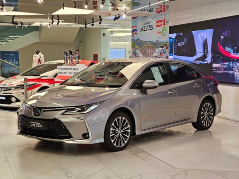 Toyota Corolla Altis 2023 sắp đến Việt Nam, thay đổi không nhiều - Ảnh 1. Toyota Corolla Altis 2023 tại Thái Lan - Ảnh: Autolifethailand
