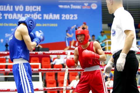 Giải vô địch boxing trẻ toàn quốc năm 2023 có 83 nội dung thi đấu dành cho lứa tuổi 13-14, 15-16 và 17-18 - Ảnh: HOÀNG TÙNG Giải vô địch boxing trẻ toàn quốc năm 2023 có 83 nội dung thi đấu dành cho lứa tuổi 13-14, 15-16 và 17-18 - Ảnh: HOÀNG TÙNG