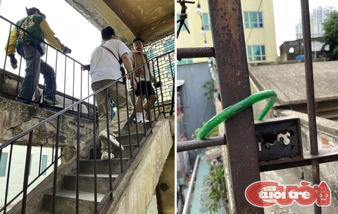 Theo chân TikToker đi uống 'cà phê nóc nhà' và cái kết - Ảnh 3. Nhiều bạn trẻ tìm đến để được "chill" đành thất vọng quay trở xuống khi khu vực này đã đóng lại.
