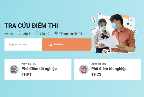 Cách tra cứu điểm thi tốt nghiệp THPT 2023 - Ảnh 2. Ô tra cứu điểm thi tốt nghiệp THPT 2023 tại địa chỉ https://diemthi.tuoitre.vn/
