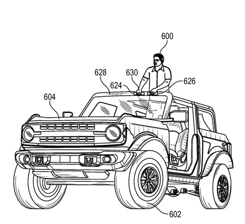 Ford thử ý tưởng dị: Cho khách hàng đứng thò đầu qua cửa sổ trời khi lái xe off-road - Ảnh 1. Ý tưởng kỳ lạ của Ford thực tế lại cực kỳ có ích cho những chủ xe đam mê off-road nếu được thực hiện đúng cách - Ảnh: Ford