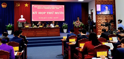 Bạc Liêu nhận định 'tham nhũng vặt' còn phức tạp, tinh vi - Ảnh 1. Bạc Liêu đã khai mạc kỳ họp thường lệ giữa năm của HĐND tỉnh - Ảnh: CHÍ QUỐC