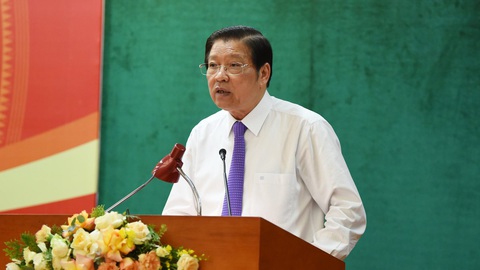 Ông Phan Đình Trạc: Tham mưu, chỉ đạo tháo gỡ khó khăn xử lý vụ Việt Á, Vạn Thịnh Phát - Ảnh 1. Ông Phan Đình Trạc - Ảnh: GIA HÂN