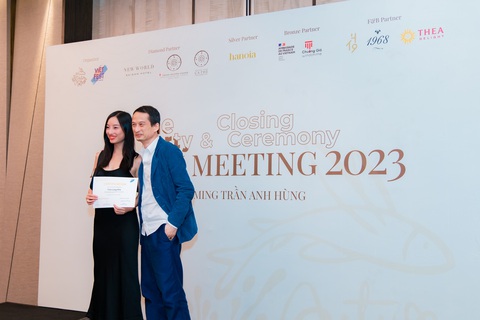 Trần Anh Hùng là Giám đốc nghệ thuật danh dự Liên hoan phim Quốc tế TP.HCM - Ảnh 3. Diễn viên Lãng Khê - con gái đạo diễn Trần Anh Hùng - là một trong những học viên của "Gặp gỡ mùa thu 2023"