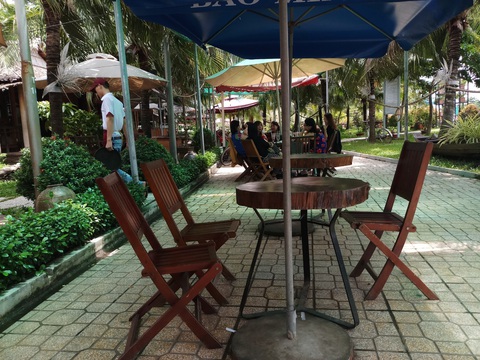 Công viên cho thuê 10 triệu đồng/tháng bán cà phê đã được lấy lại phục vụ công cộng - Ảnh 1. Công viên Cái Cối (TP Bến Tre, tỉnh Bến Tre) được cho thuê làm quán cà phê kéo dài hơn 7 năm nay đã được trả lại để phục vụ công cộng - Ảnh: MẬU TRƯỜNG
