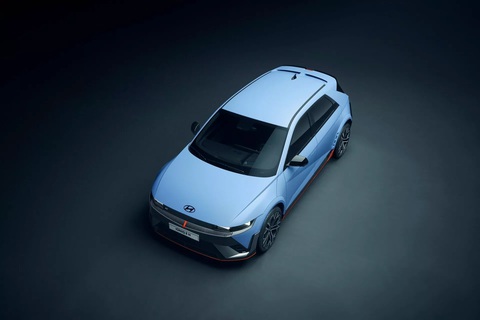 Hyundai Ioniq 5 hiệu suất cao chào sân, công suất không dưới 600 mã lực - Ảnh 2. Dù có kích thước không thực sự tối ưu và trọng lượng cũng vậy, Hyundai Ioniq 5 được hứa hẹn vẫn mang lại trải nghiệm lái cuốn hút - Ảnh: Hyundai