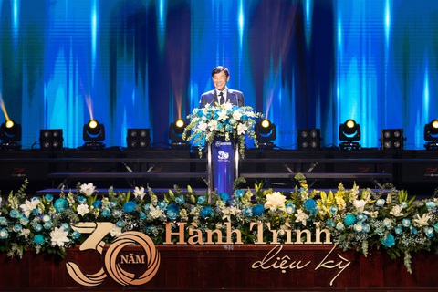 Ông Nguyễn Hạnh, Chủ tịch Hội đồng quản trị SASCO phát biểu về hành trình 30 năm Diệu kỳ. Ảnh: Đ.H Ông Nguyễn Hạnh, Chủ tịch Hội đồng quản trị SASCO phát biểu về hành trình 30 năm Diệu kỳ. Ảnh: Đ.H