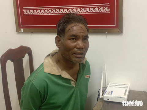 Nghi can Y Jũ Niê (55 tuổi, dân tộc Ê Đê, trú buôn Kang, xã Ea Knuếch (huyện Krông Pắk, Đắk Lắk) đã bị bắt - Ảnh: V.NGHĨA Nghi can Y Jũ Niê (55 tuổi, dân tộc Ê Đê, trú buôn Kang, xã Ea Knuếch, huyện Krông Pắk, Đắk Lắk) đã bị bắt - Ảnh: V.NGHĨA