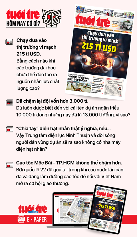 Tin tức sáng 15-7: Đề xuất thêm trường hợp xe máy được chở 3 người - Ảnh 6. Tin tức đáng chú ý trên Tuổi Trẻ nhật báo ngày 15-7. Để đọc Tuổi Trẻ báo in phiên bản E-paper, mời bạn đăng ký Tuổi Trẻ Sao TẠI ĐÂY