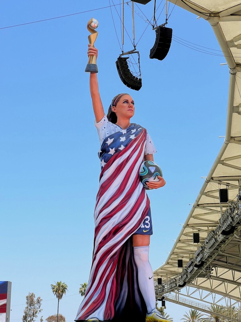 Tiền đạo tuyển Mỹ Alex Morgan: Học được nhiều từ thất bại hơn là chiến thắng - Ảnh 1. Tiền đạo tuyển Mỹ Alex Morgan: Học được nhiều từ thất bại hơn là chiến thắng - Ảnh 1.
