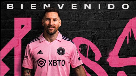 Messi chính thức ký hợp đồng với Inter Miami đến năm 2025 - Ảnh 1. CLB Inter Miami đã công bố hợp đồng với Messi - Ảnh: Inter Miami CF
