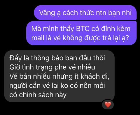 Hoàn vé show BlackPink: hình thức lừa đảo mới sau khi tạm dừng bán vé - Ảnh 4. Cách thức lừa đảo tinh vi khiến không ít người bị lừa - Ảnh chụp màn hình