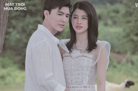 Phim Mặt trời mùa đông phát sóng trên OTT VieON và Netflix Châu Á - Thái Bình Dương - Ảnh: ĐPCC Trình Mỹ Duyên (phải) và Steven Nguyễn trong phim Mặt trời mùa đông - Ảnh: ĐPCC