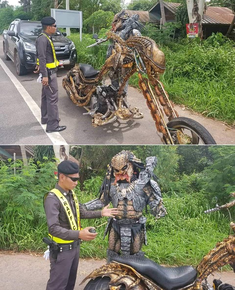 Ảnh vui 17-7: Cách duy nhất để chặn đứng trào lưu 'flex' - Ảnh 6. Trên phim thì ngầu đấy. Ngoài đời thì vẫn phải nộp phạt như thường.