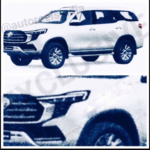 Đây có thể là hình ảnh đầu tiên của Toyota Fortuner đời mới - Ảnh 1. Hình ảnh được cho là của Toyota Fortuner đời mới - Ảnh: AutoreelsIndia