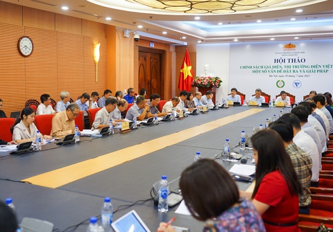 Không điều chỉnh giá điện quá lâu sẽ ảnh hưởng đến việc cấp điện, an ninh năng lượng - Ảnh 1. Hội thảo về chính sách giá điện và thị trường điện Việt Nam - Ảnh: Quochoi.vn